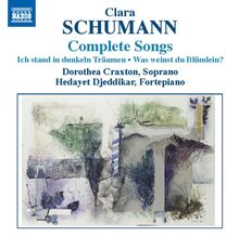 Clara Wieck-Schumann (1819-1896): Sämtliche Lieder, CD