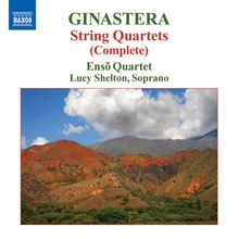 Alberto Ginastera (1916-1983): Streichquartette Nr.1-3, CD