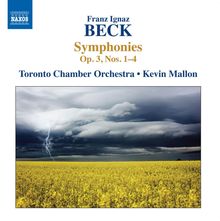 Franz Ignaz Beck (1734-1809): Symphonien op.3 Nr.1-4, CD