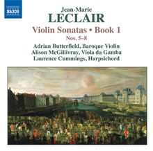Jean Marie Leclair (1697-1764): Sonaten für Violine & Bc Heft 1 Nr.5-8, CD