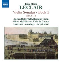 Jean Marie Leclair (1697-1764): Sonaten für Violine & Bc Heft 1 Nr.9-12, CD