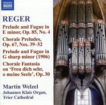 Max Reger (1873-1916): Sämtliche Orgelwerke Vol.10, CD