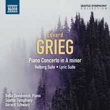 Edvard Grieg (1843-1907): Klavierkonzert op.16, CD