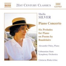 Sheila Silver (geb. 1946): Klavierkonzert, CD