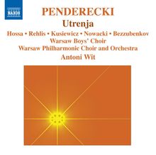 Krzysztof Penderecki (geb. 1933): Utrenja, CD