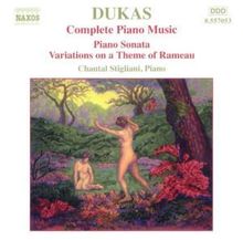 Paul Dukas (1865-1935): Klaviersonate es-moll, CD