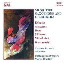 Theodore Kerkezos - Music for Saxophone & Orchestra, CD