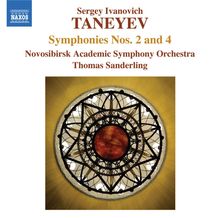 Serge Tanejew (1856-1915): Symphonien Nr.2 & 4, CD