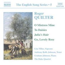 Roger Quilter (1877-1953): Lieder, CD