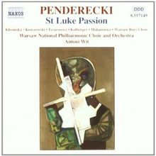Krzysztof Penderecki (geb. 1933): Lukas-Passion, CD