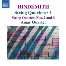 Paul Hindemith (1895-1963): Streichquartette Vol.1, CD