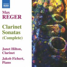 Max Reger (1873-1916): Sonaten für Klarinette & Klavier Nr.1-3, CD