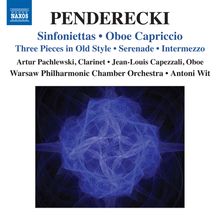 Krzysztof Penderecki (geb. 1933): Sinfoniettas Nr.1 & 2, CD