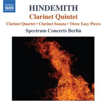Paul Hindemith (1895-1963): Quintett für Klarinette & Streichquartett, CD