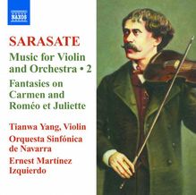 Pablo de Sarasate (1844-1908): Musik für Violine & Orchester Vol.2, CD