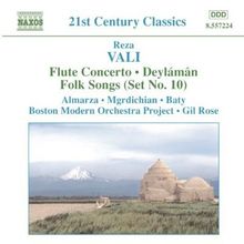 Reza Vali (geb. 1952): Flötenkonzert, CD