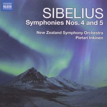 Jean Sibelius (1865-1957): Symphonien Nr.4 & 5, CD