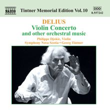 Frederick Delius (1862-1934): Violinkonzert, CD