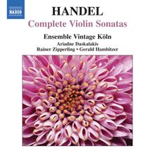 Georg Friedrich Händel (1685-1759): Violinsonaten HWV 358,359a,361,364a,368,370-373, CD