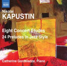Nikolai Kapustin (geb. 1937): 8 Konzertetüden op.40, CD