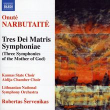 Onute Narbutaite (geb. 1956): Tres Dei Matris Symphoniae, CD