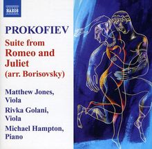 Serge Prokofieff (1891-1953): Romeo & Julia-Suite op.64 für Viola & Klavier, CD