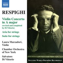 Ottorino Respighi (1879-1936): Violinkonzert A-Dur, CD