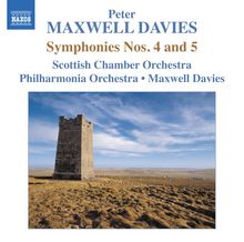Peter Maxwell Davies (geb. 1934): Symphonien Nr.4 & 5, CD