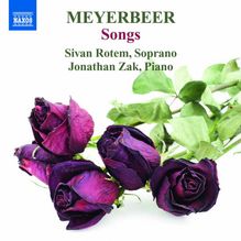 Giacomo Meyerbeer (1791-1864): Lieder, CD