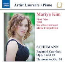 Robert Schumann (1810-1856): Etüden nach Paganini-Capriccen op.3 & 10, CD