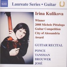 Irina Kulikova - Guitar Recital, CD