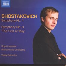 Dimitri Schostakowitsch (1906-1975): Symphonien Nr.1 & 3, CD