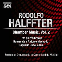 Rodolfo Halffter (1900-1987): Kammmusik Vol.2, CD