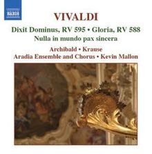 Antonio Vivaldi (1678-1741): Dixit Dominus di Praga RV 595, CD