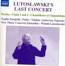 Witold Lutoslawski (1913-1994): Lutoslawski's Last Concert, CD