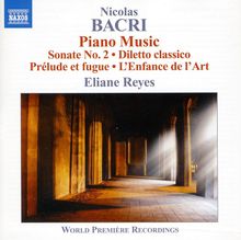 Nicolas Bacri (geb. 1961): Klavierwerke, CD