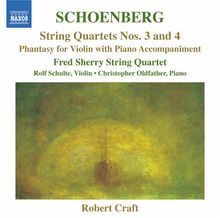 Arnold Schönberg (1874-1951): Streichquartette Nr.3 & 4, CD