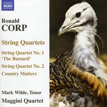 Ronald Corp (geb. 1951): Streichquartette Nr.1 & 2, CD