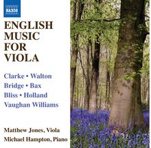 Matthew Jones - English Music For Viola, CD