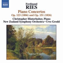 Ferdinand Ries (1784-1838): Klavierkonzerte opp.123 & 151, CD