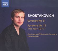 Dimitri Schostakowitsch (1906-1975): Symphonien Nr.6 & 12, CD