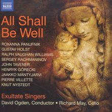 Exultate Singers - All Shall Be Well, CD