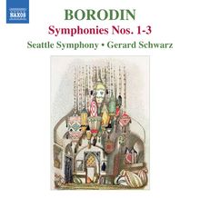 Alexander Borodin (1833-1887): Symphonien Nr.1-3, CD