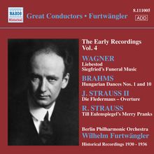 Furtwängler - The Early Recordings Vol.4, CD