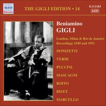 Benjamino Gigli- Edition Vol.14, CD