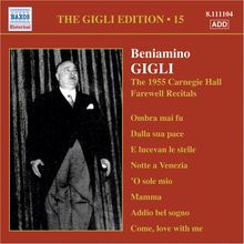 Benjamino Gigli- Edition Vol.15, CD