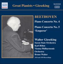 Ludwig van Beethoven (1770-1827): Klavierkonzerte Nr.4 & 5, CD