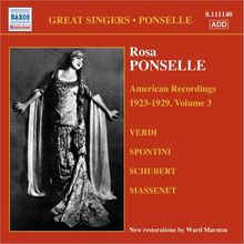 Rosa Ponselle - American Recordings Vol.3, CD