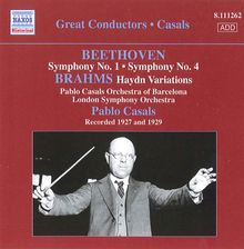 Ludwig van Beethoven (1770-1827): Symphonien Nr.1 & 4, CD