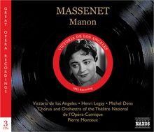 Jules Massenet (1842-1912): Manon, 2 CDs